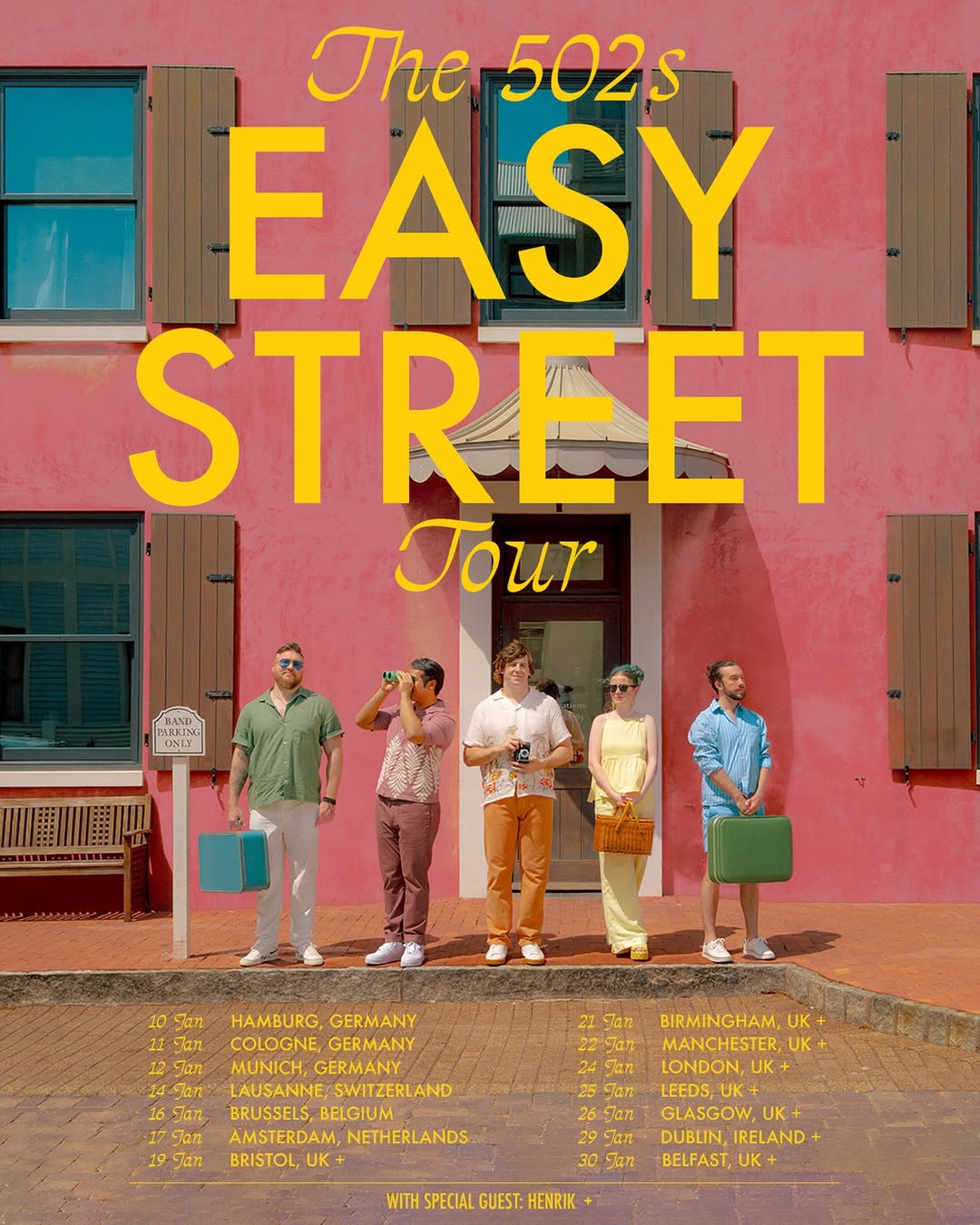 The 502s Easy Street Tour Poster 2026–2026